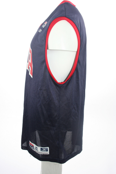 Reebok USA Trikot 7 Jermaine O'Neal NBA Swingman Schwarz Herren XL