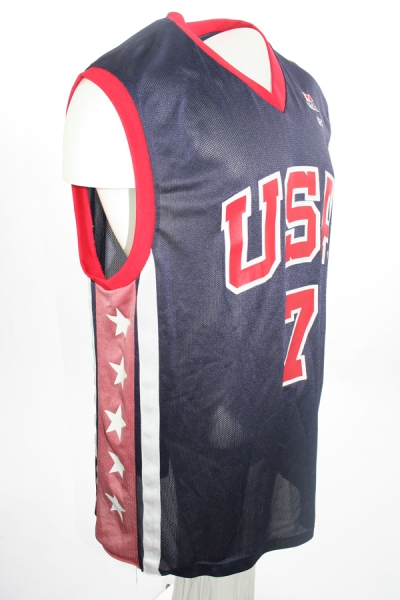 Reebok USA Trikot 7 Jermaine O'Neal NBA Swingman Schwarz Herren XL