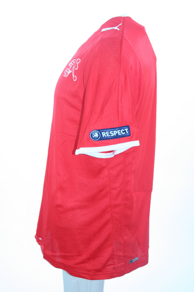 Puma Switzerland jersey 9 Alexander Frei Euro 2008 home red SFV ASF men's S/M/L/XL