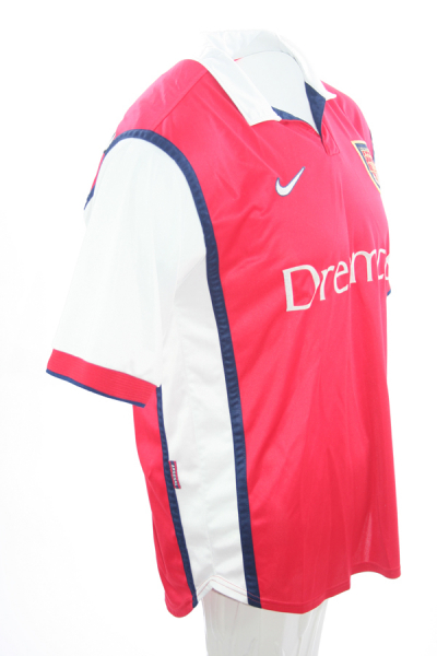 Nike FC Arsenal camiseta 10 Dennis Bergkamp 1999/00 Sega Dreamcast senor M o L