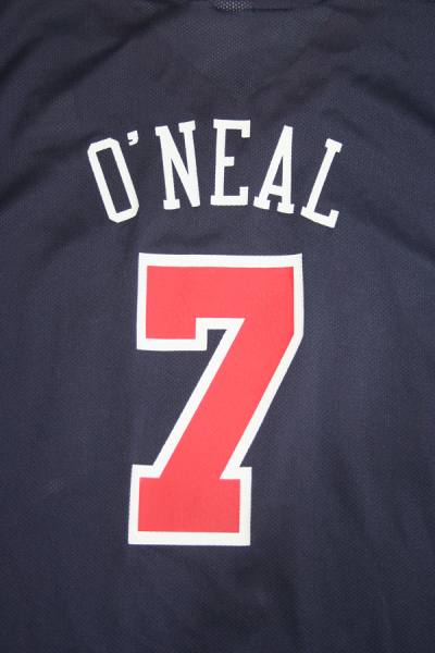 Reebok USA Trikot 7 Jermaine O'Neal NBA Swingman Schwarz Herren XL