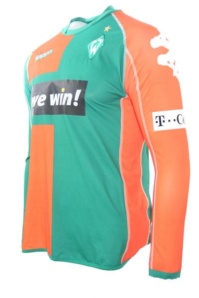 Kappa SV Werder Bremen Trikot 15 Patrick Owomoyela 2006/07 Matchworn We-Win Herren XL
