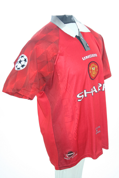 Umbro Manchester United Trikot 10 David Beckham 1996/97 sharp UEFA CL Heim Herren XL
