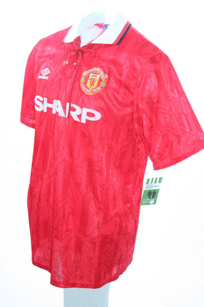 Umbro Manchester United Trikot 7 Eric Cantona 1992/94 sharp Heim Herren XL