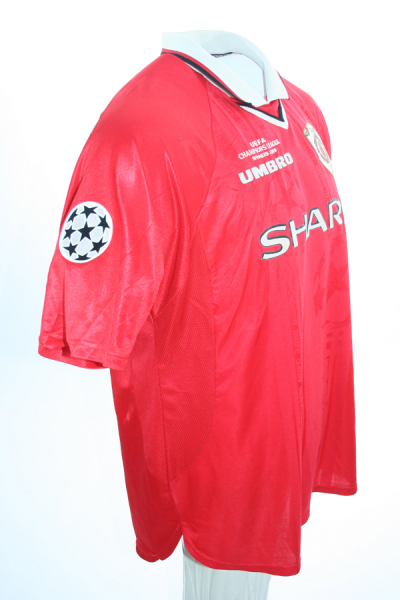Umbro Manchester United jersey 7 David Beckham 1999/00 Champions League winners Sharp men's L/XL/XXL