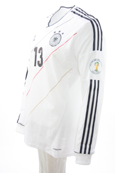 Adidas Alemania camiseta 13 Thomas Müller 2012-14 match worn Formotion senor XL