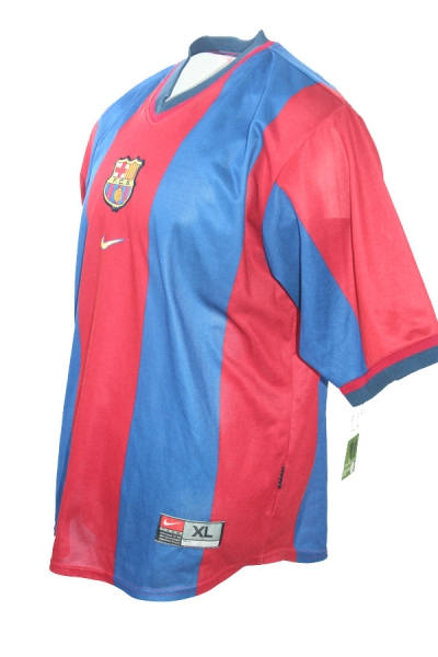 Nike FC Barcelona Trikot 7 Luis Figo 1998/99 Heim Herren XL