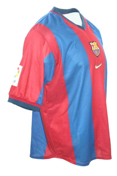 Nike FC Barcelona Trikot 7 Luis Figo 1998/99 Heim Herren XL