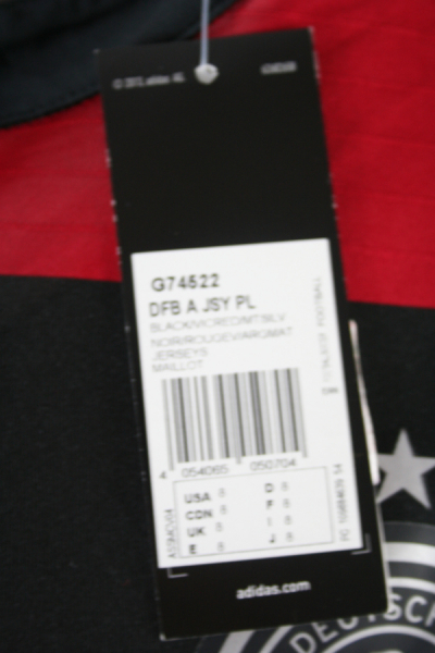 Adidas Alemania camiseta 2014 copa del mondo Adizero nuevo senor M/L 6/7/8