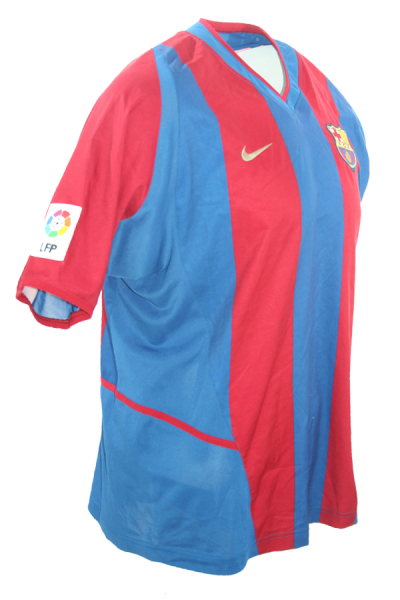 Nike FC Barcelona Trikot 9 Patrick Kluivert 2002/03 Heim Herren M