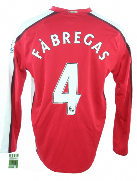 Nike FC Arsenal London Trikot 4 Cesc Fabregas 2008-10 Heim Herren XL