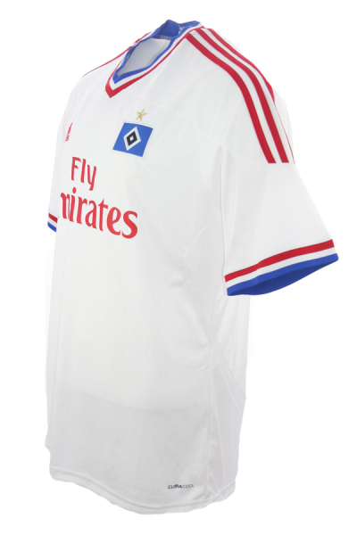 Adidas Hamburger SV Trikot 2011/12 Heim HSV Fly Emirates Weiß NEU Herren XL