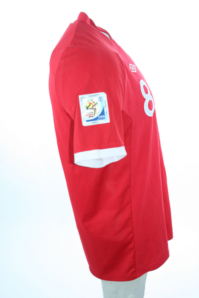Umbro England Trikot 8 Frank Lampard WM 2010 away rot Herren M/L