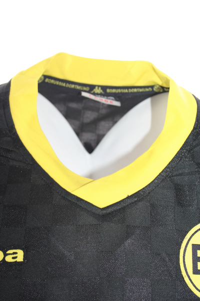 Kappa Borussia Dortmund Trikot 19 Kevin Großkreutz 2010/11 BVB match worn Schwarz Herren L