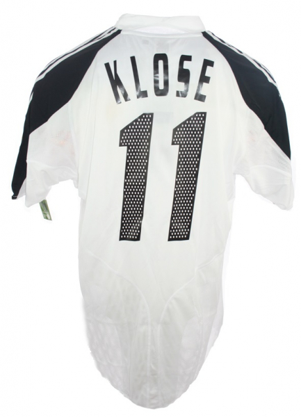 Adidas germany jersey 11 Miroslav Klose DfB Euro 2004 men's XL