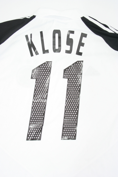 Adidas germany jersey 11 Miroslav Klose DfB Euro 2004 men's XL
