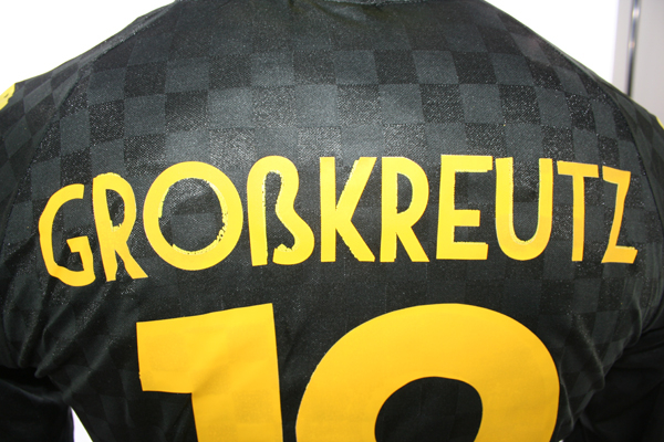 Kappa Borussia Dortmund Trikot 19 Kevin Großkreutz 2010/11 BVB match worn Schwarz Herren L