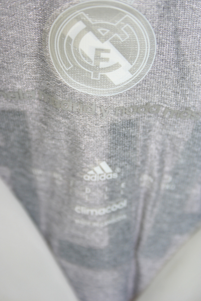 Adidas Real Madrid Trikot 11 Gareth Bale 2015/16 Away Grau Herren L
