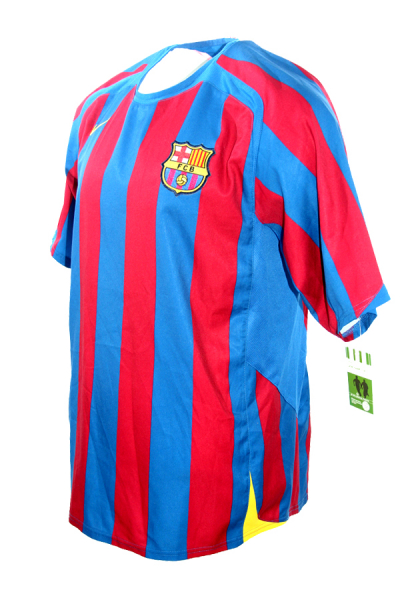 Nike FC Barcelona Trikot 10 Ronaldinho 2005/06 Heim Barca Herren XL