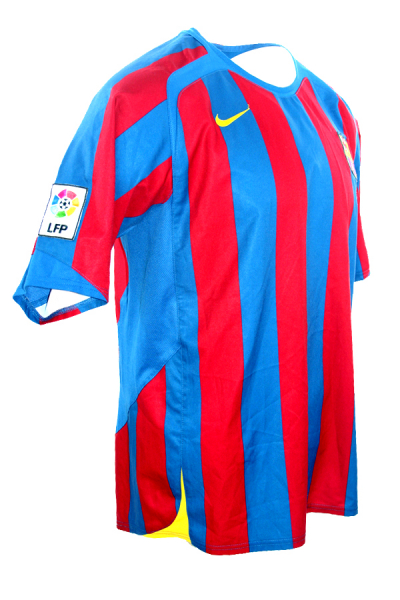 Nike FC Barcelona Trikot 10 Ronaldinho 2005/06 Heim Barca Herren XL