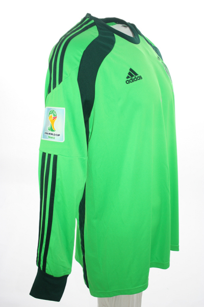 Adidas Deutschland Torwarttriikot 1 Manuel Neuer WM 2014 DFB Grün Neu Herren S/M/L/XL/XXL/2XL