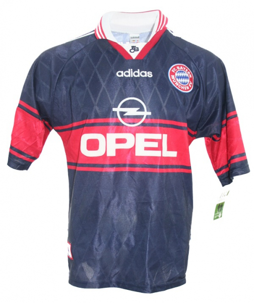 Adidas FC Bayern München Trikot 20 Rugero Rizzitelli 1997/98 Opel Herren 2XL/XXL
