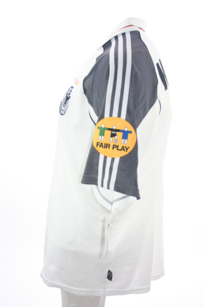 Adidas Deutschland Trikot 10 Lothar Matthäus Euro 2000 DFB Heim weiß Herren 176cm