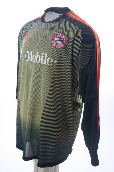 Adidas FC Bayern München Torwart Trikot 1 Oliver Kahn 2004/05 T-Mobile Herren XS/S/M/L/XL/XXL