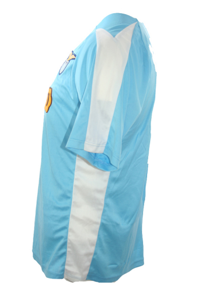 Puma Lazio Rom Trikot 21 Simone Inzaghi 2003/2004 Heim Parmacotto Neu Blau/Weiß Herren L
