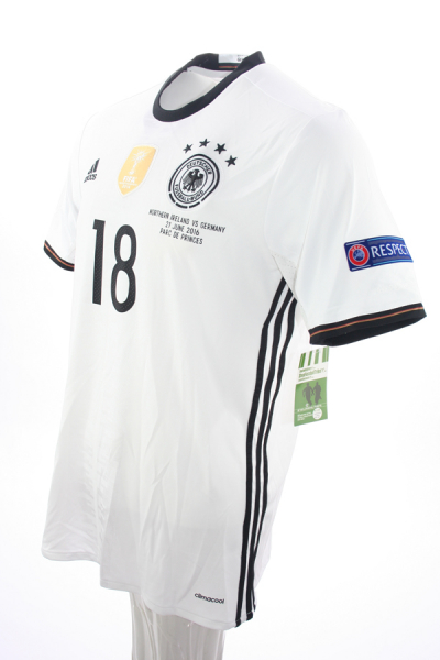 Adidas Deutschland Trikot 18 Toni Kroos 2016 Euro Heim DFB Neu Herren L
