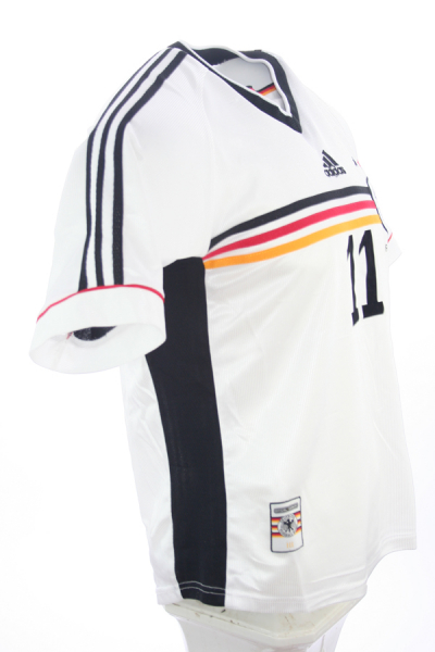 Adidas Deutschland Trikot 11 Olaf Marschall WM 1998 Home DFB Herren S-M oder XL