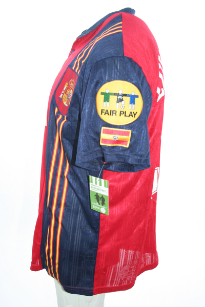 Adidas Spanien Trikot 21 Luis Enrique Euro 1996 EM 96 Matchworn Herren L