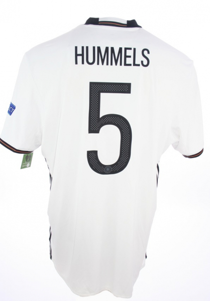 Adidas Deutschland Trikot 5 Mats Hummels 2016 Euro Heim DFB Herren M, XL oder XXL