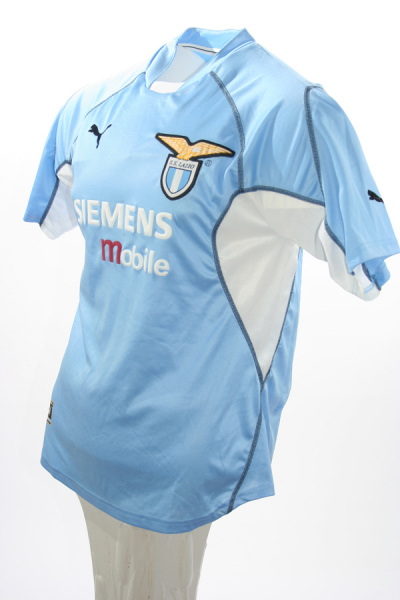 Puma Lazio Rom Trikot 9 Hernán Crespo 2001/2002 Heim Siemens Herren M oder L
