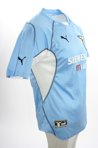 Puma Lazio Rom Trikot 9 Hernán Crespo 2001/2002 Heim Siemens Herren M oder L