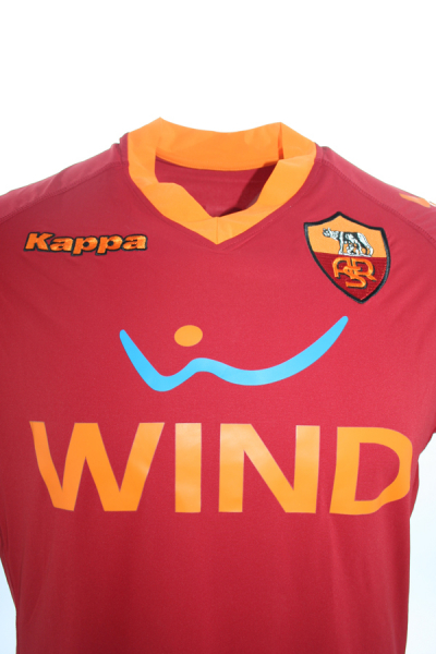 Kappa AS Rom Trikot 30 Luca Toni 2009/10 Wind Rot home Neu Herren XL/XXL