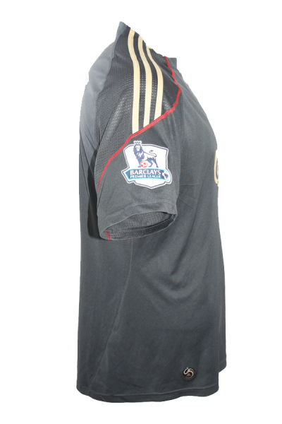 Adidas FC Liverpool camiseta 9 Fernando Torres 2009-10 negro senor XL