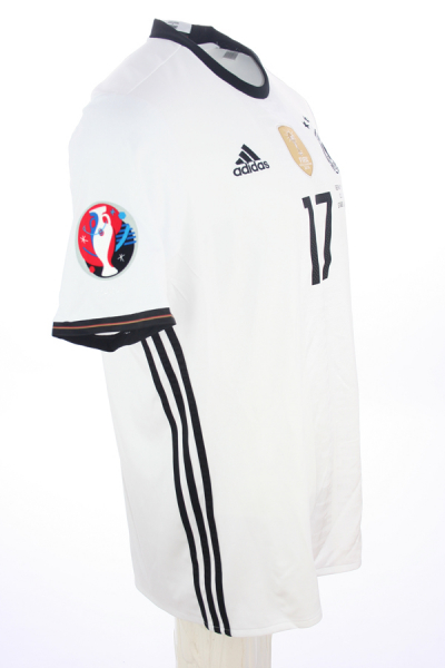 Adidas Germany jersey 17 Jérôme Boateng Euro 2016 home men's XL