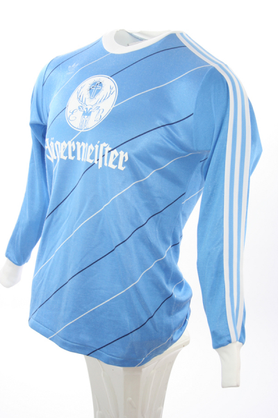 Adidas Eintracht Braunschweig Trikot 1980 Jägermeister Hellblau Away Herren M (5/6)