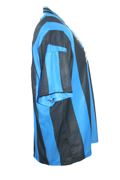 Umbro Inter Mailand Trikot 10 Bergkamp 1994/95 home Fiorucci Herren XXL/2XL