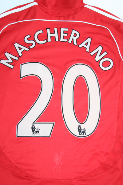 Adidas FC Liverpool camiseta 20 Javier Mascherano 2006-08 This is anfield rojo senor L