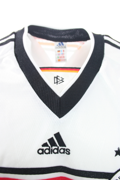 Adidas Deutschland Trikot 4 Kohler 9 Kirsten 10 Hässler uvm. WM 1998 98 DFB Heim Weiß Herren S, M, L oder XL & Kinder
