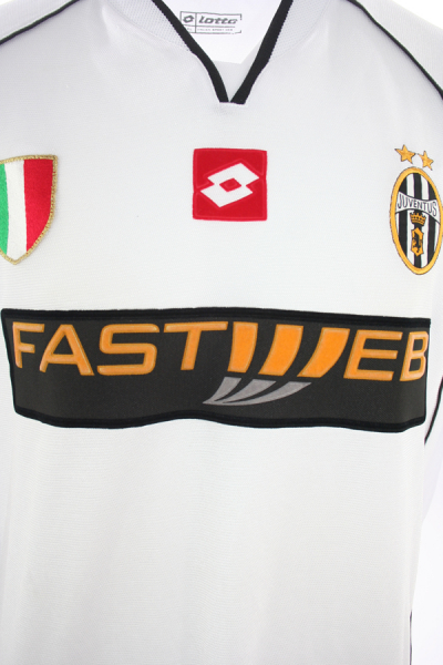 Lotto Juventus Turin jersey 10 Del Piero 2002/03 Fastweb men's M/L/XXL