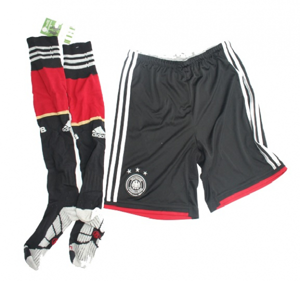 Adidas Deutschland Trikothose (Shorts mit Stutzen) WM 2014 DFB away Kinder 164cm-176cm
