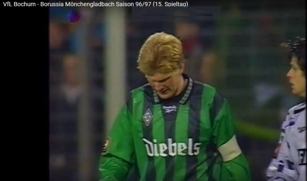 Reebok Borussia MönchenGladbach Trikot 10 Effenberg Diebels 1996/97 Matchworn Herren L