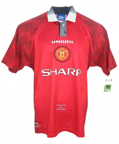 Umbro Manchester United camiseta 7 David Beckham 1997/98 Sharp señor L/XL