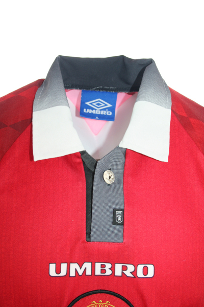 Umbro Manchester United camiseta 7 David Beckham 1997/98 Sharp señor L/XL