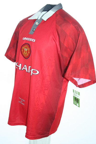 Umbro Manchester United camiseta 7 David Beckham 1997/98 Sharp señor L/XL