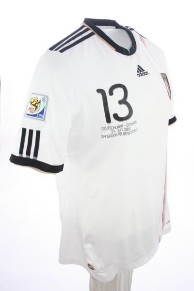 Adidas Deutschland Trikot 13 Thomas Müller WM 2010 DFB Patches Heim Herren L/XL/XXL(2XL)
