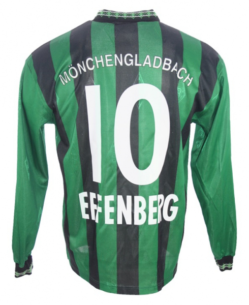 Reebok Borussia MönchenGladbach Trikot 10 Effenberg Diebels 1996/97 Matchworn Herren L